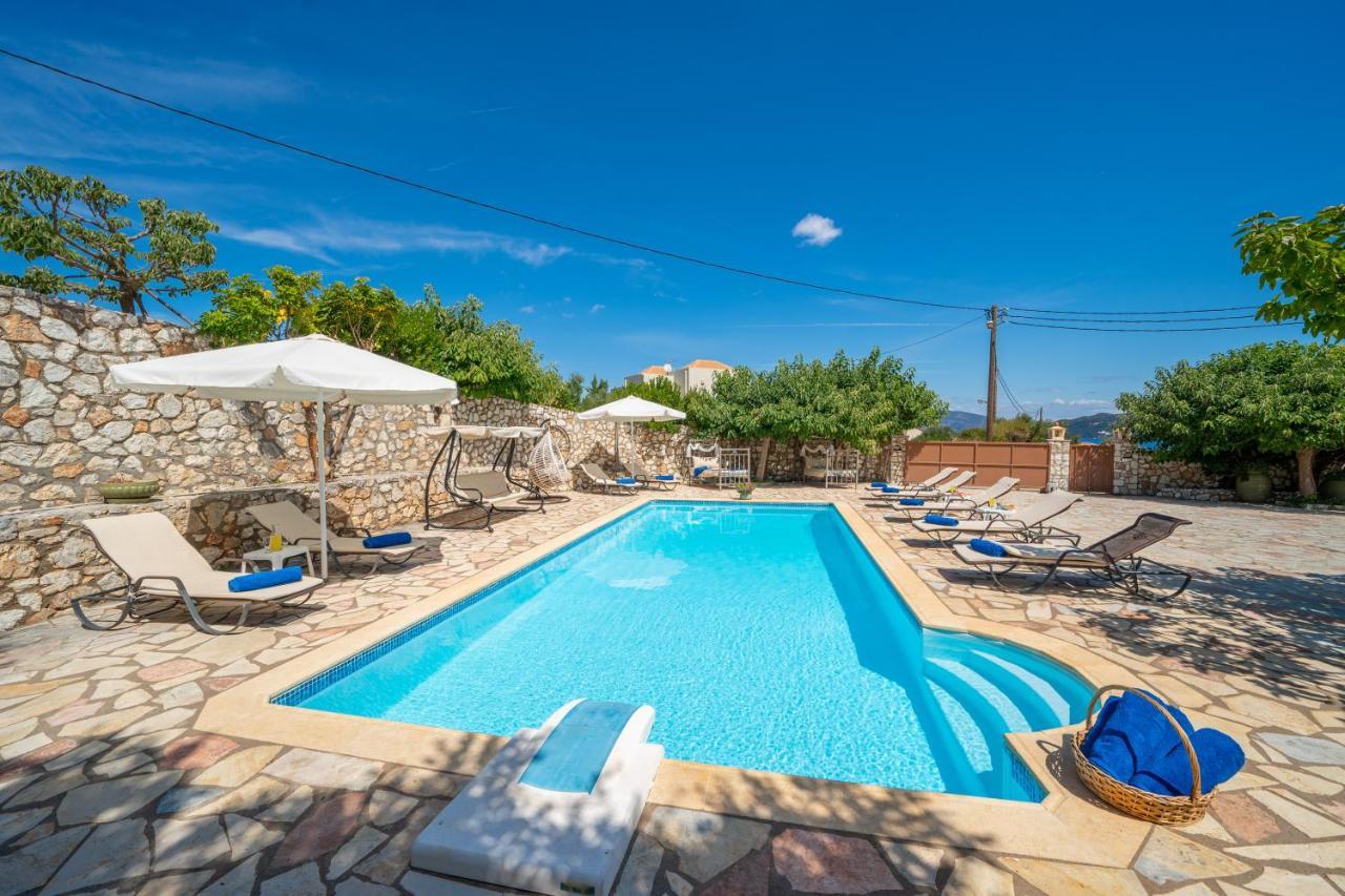 Kefalonia View Villas Karavómilosz Kültér fotó
