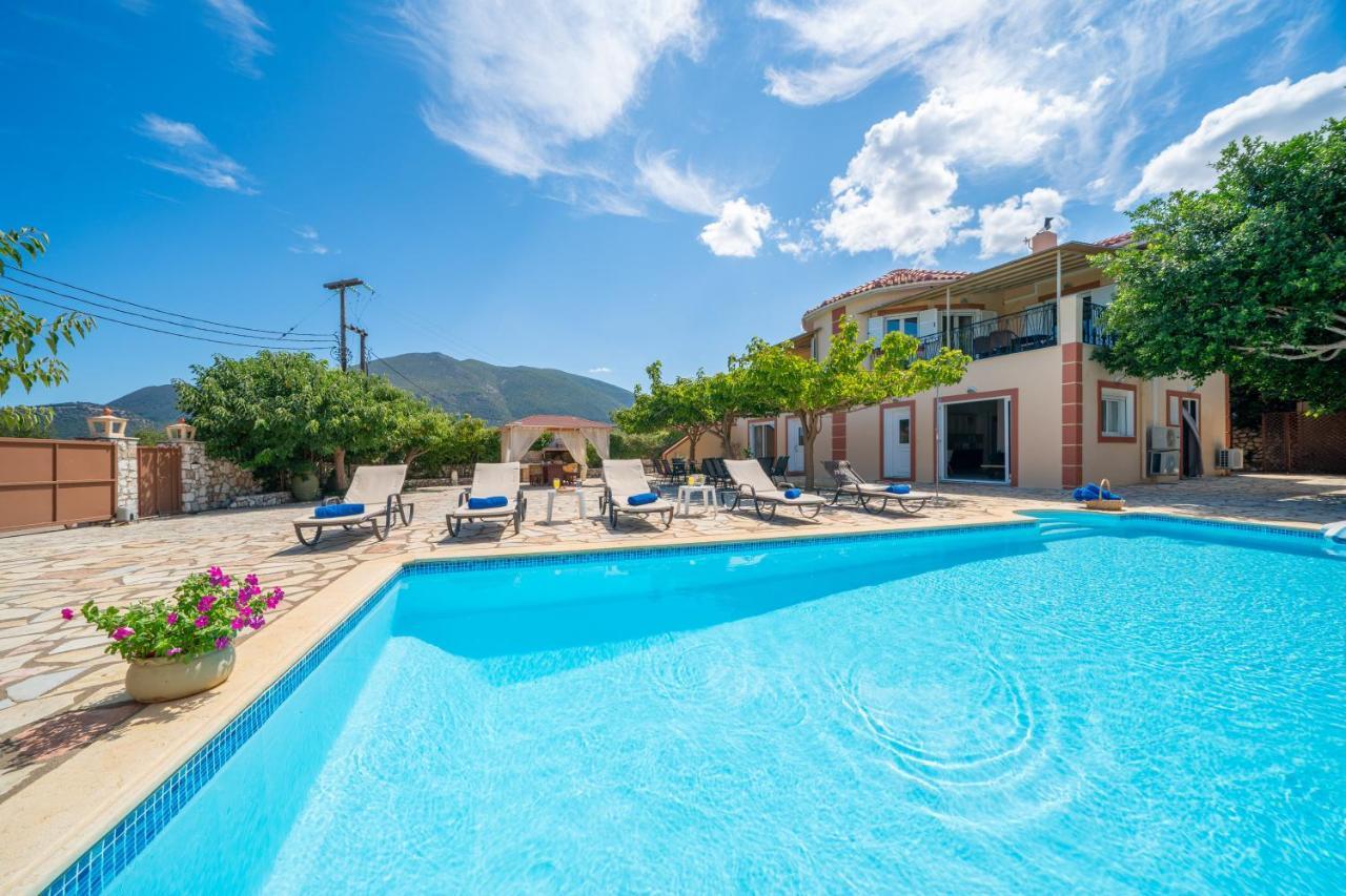 Kefalonia View Villas Karavómilosz Kültér fotó