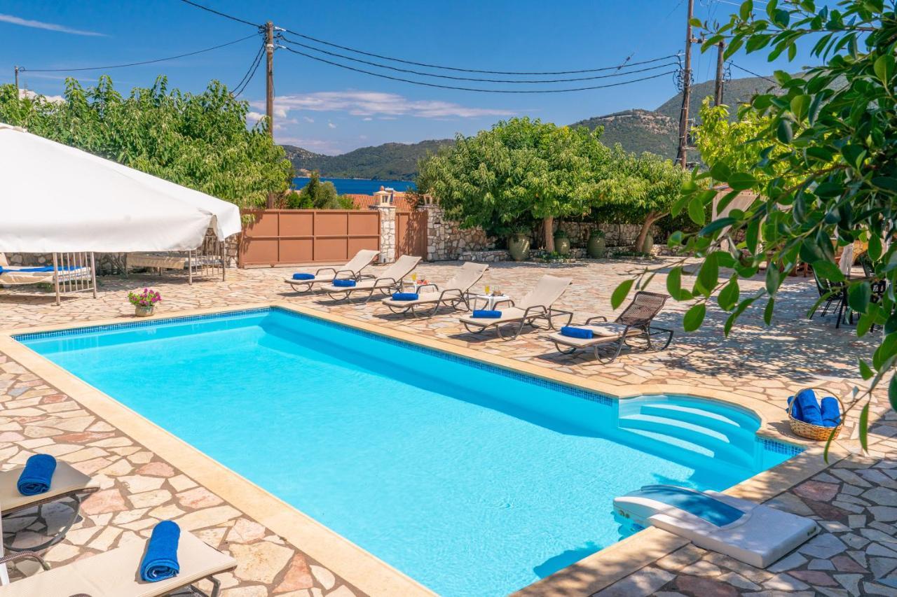 Kefalonia View Villas Karavómilosz Kültér fotó